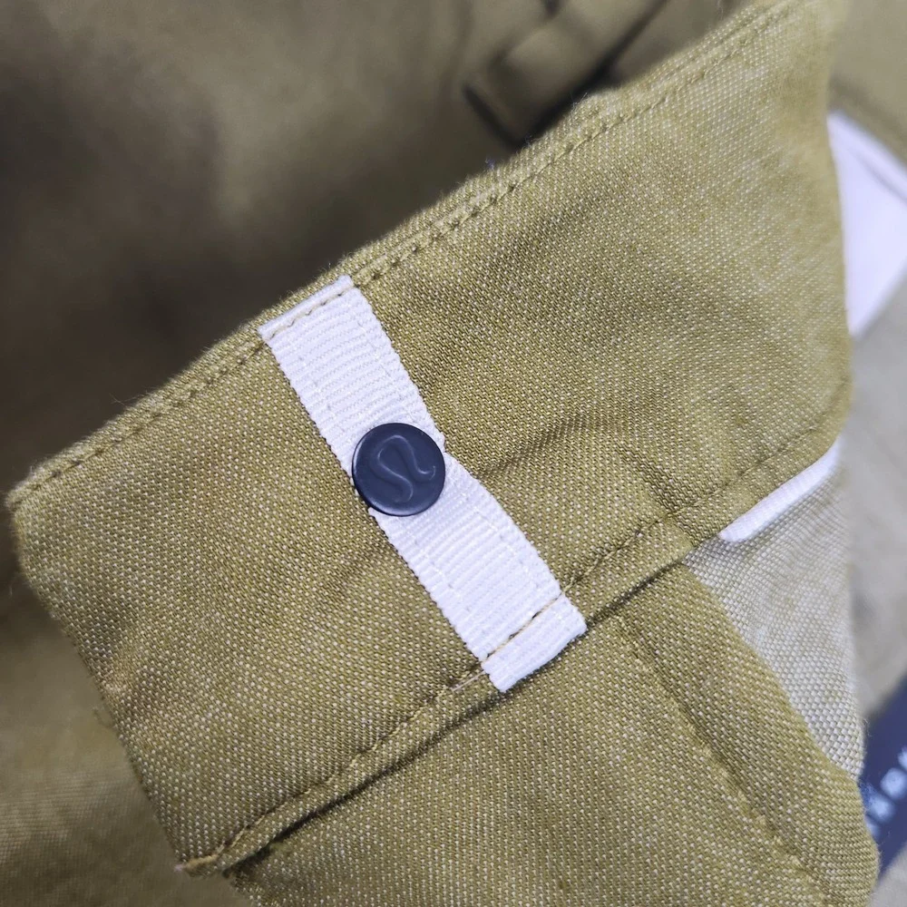 Lululemon Commission Short Mens 38 Juniper‎ Green Classic-Fit 9